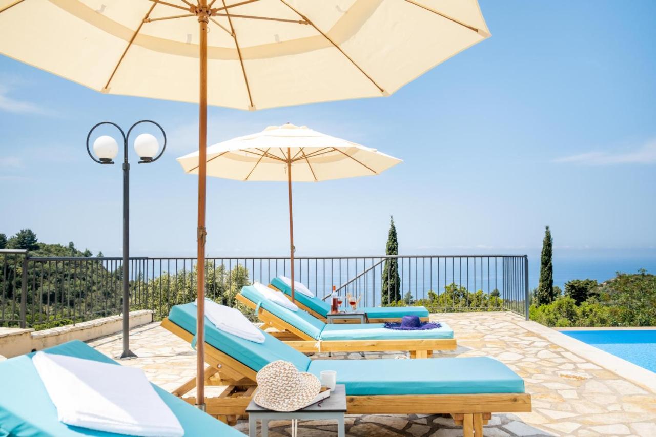 Sapphire Blue Villa Kalamitsi  Luaran gambar