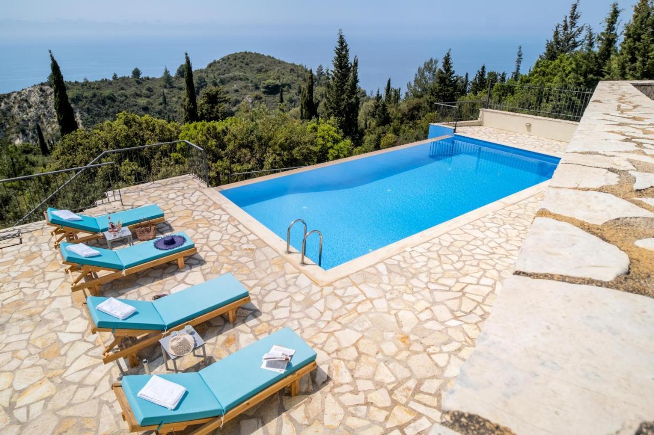 Sapphire Blue Villa Kalamitsi  Luaran gambar