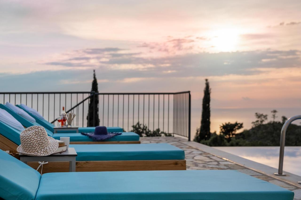Sapphire Blue Villa Kalamitsi  Luaran gambar